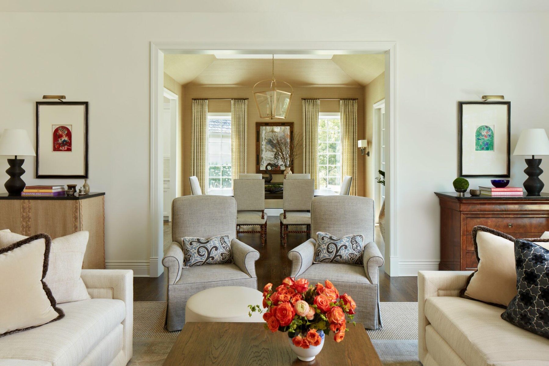 Open Floor Plan Living Room Design