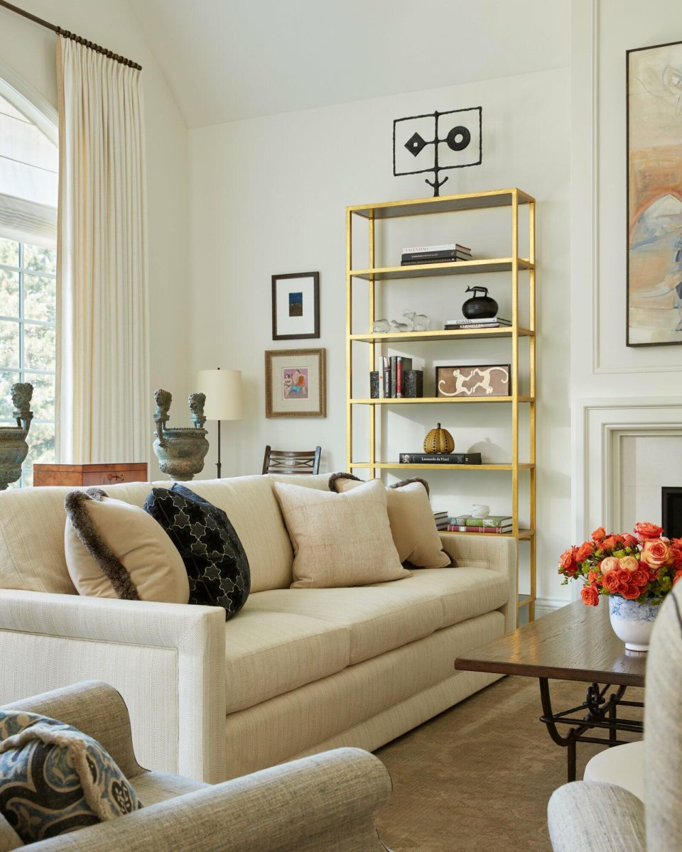 Neutral Sofa and Living Room Decor