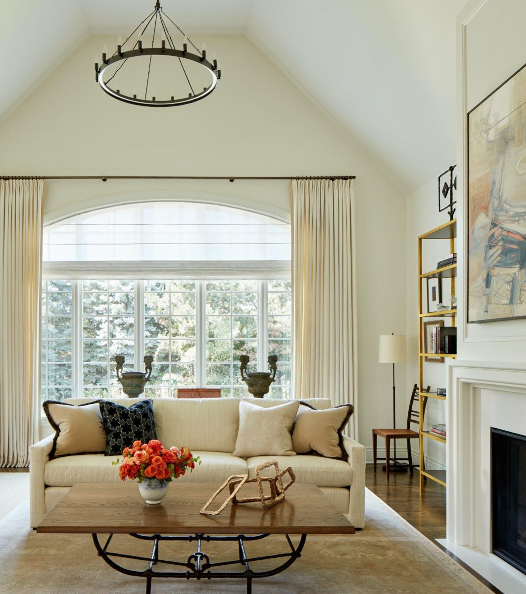 Oak Brook Single-Family Home Sofa and Windows