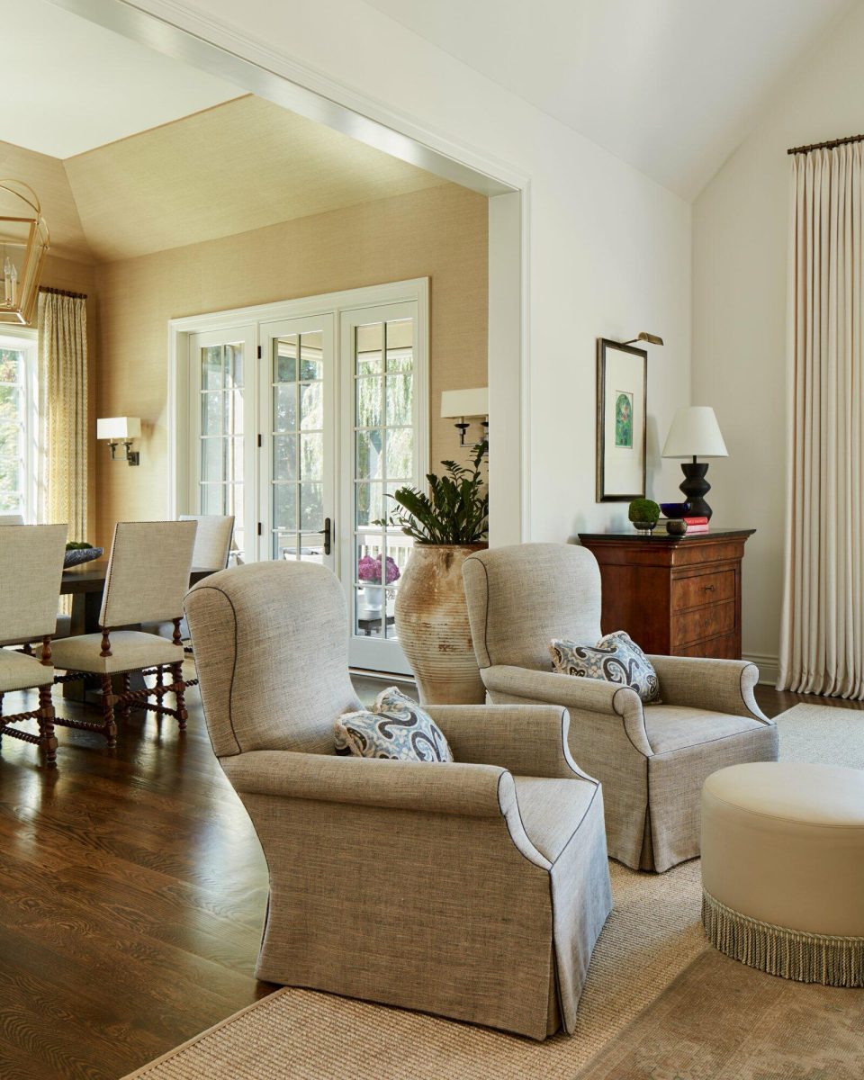 Open Floor Plan Living and Dining Room Design