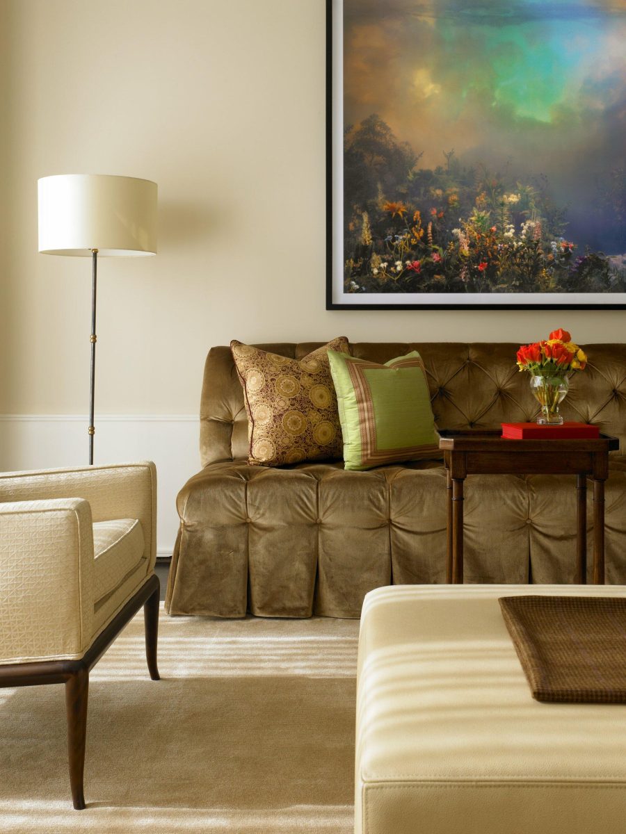 Luxury Living Room Design in Chicago