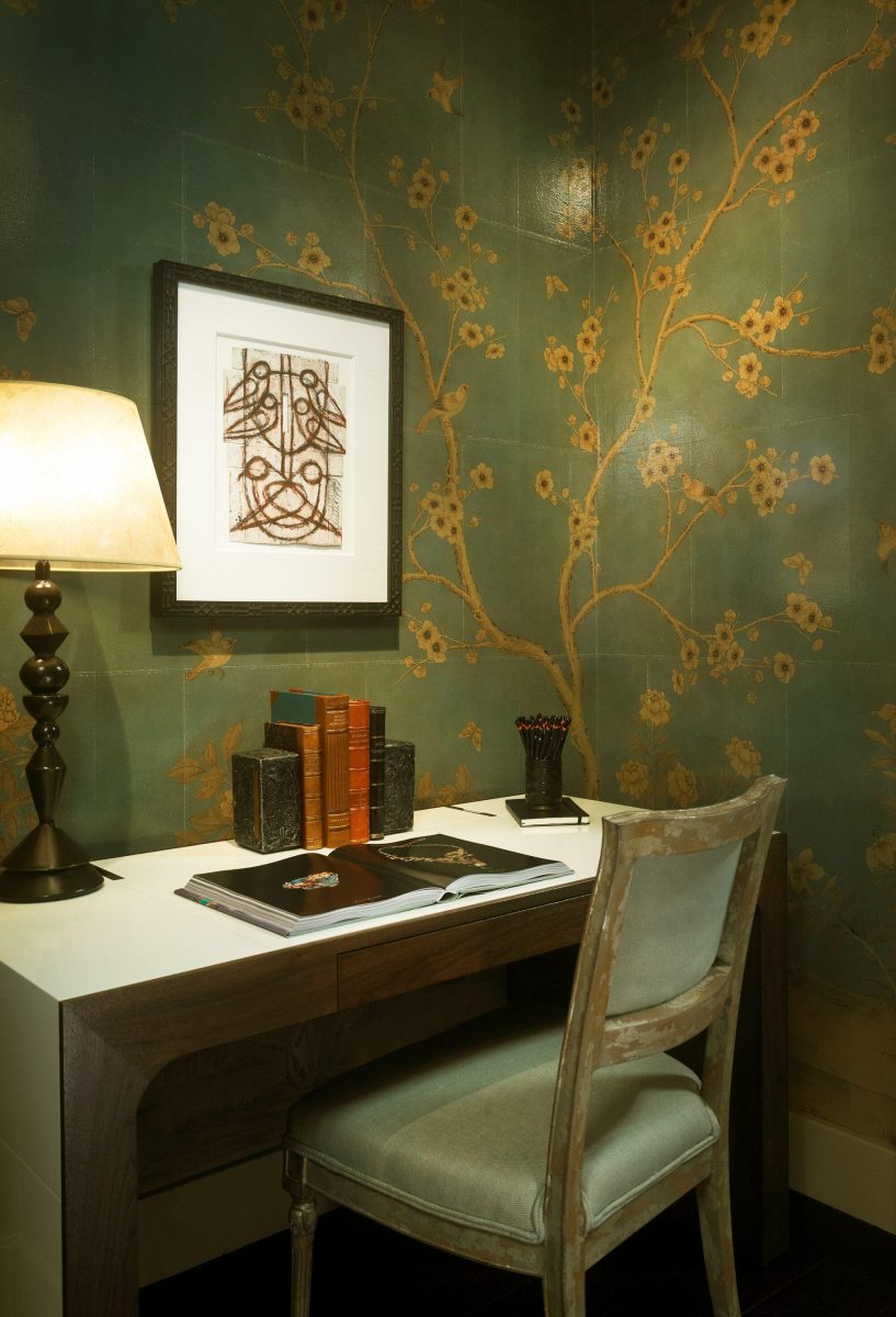 Whimsical Desk Area in Chicago Dream Home