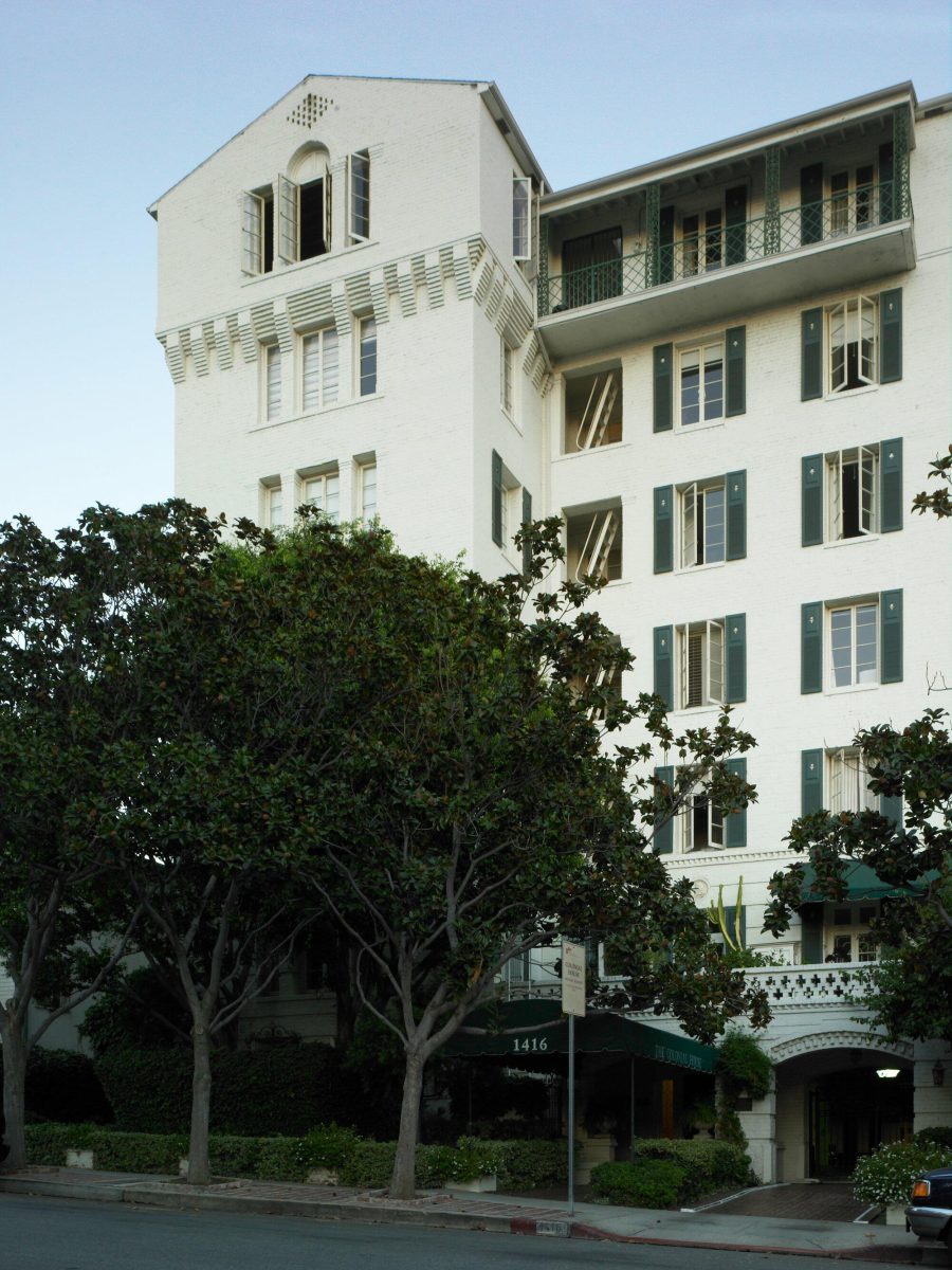 Front View of Los Angeles Apartment Complex