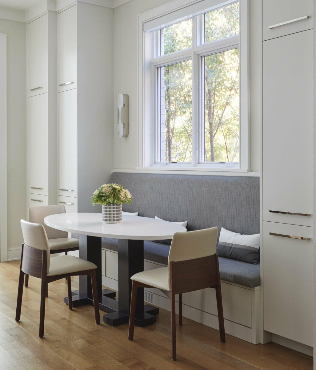 Contemporary Breakfast Nook in Lincoln Park