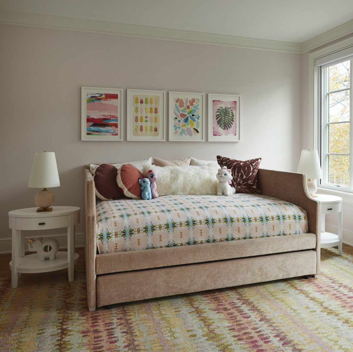 Feminine Kid's Room in Chicago