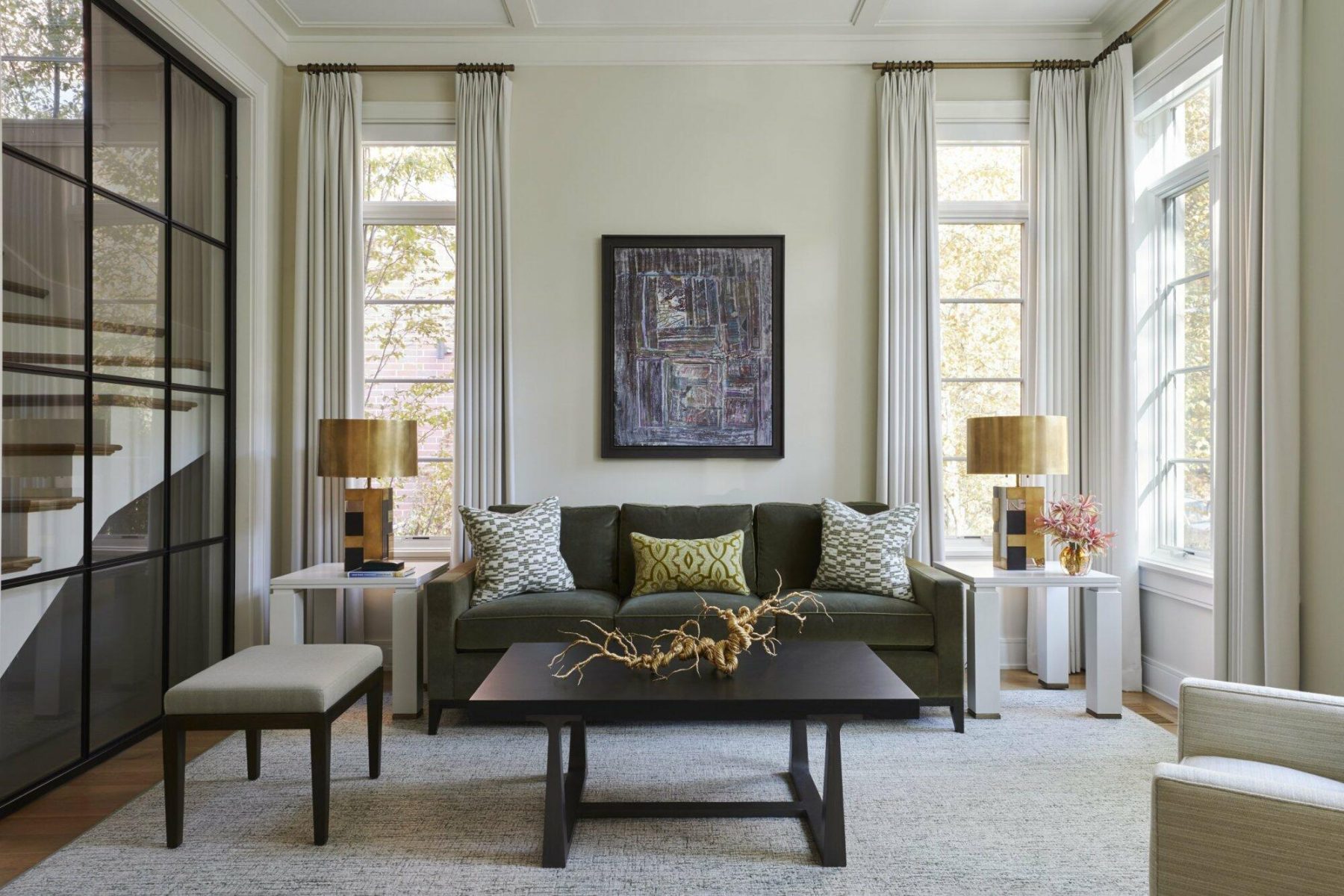 Modern Living Room Design in Chicago