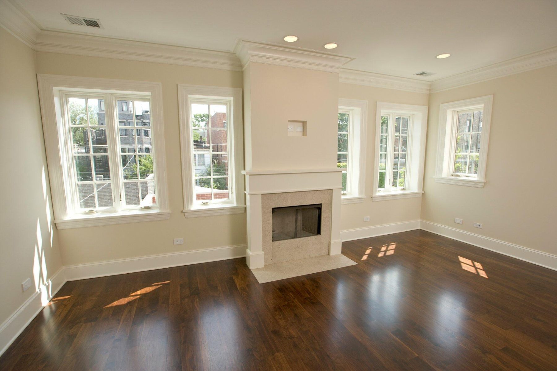 Living Room With Lots of Natural Light